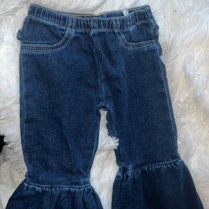 Toddler girl flare jeans